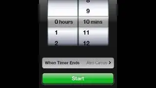 Set a sleep timer on iPod/iPhone