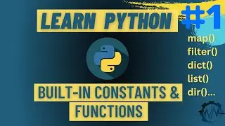 Learn Python - In-Depth Tutorial from Beginner to Advanced | Constants & Functions (Part 1)