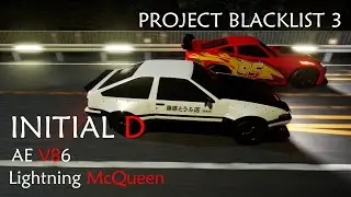 Initial D Project BLACKLIST 3 [Unreal Engine 5 Cinematic]