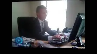 RTE News Award winning fake typing