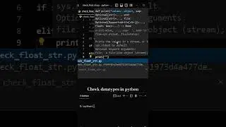 check datatypes in python- new way | python string datatype #pythonprogramming #python #programming