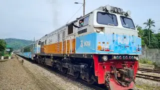 LAGI DAN LAGI MASINIS RAMAH INI MENYAPA BOCIL - BOCIL PENGGEMAR KERETA API !