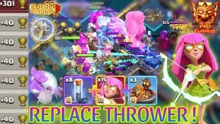 Anti Thrower Base? No Problem! Try Spam Super Archer Combo. Replace Thrower With Super Archer In LL👇