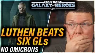 LUTHEN CASUALLY BEATS THE META - LEGITIMATELY BEATS 6 GLs #swgoh #gac #galaxyofheroes #starwars