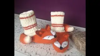 Детские валяные тапочки. Нюансы.