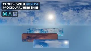 Procedural HDRI Skies with Bifrost