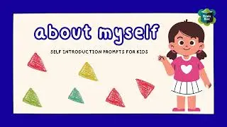 Myself Introduction for Kids | Self Introduction in English | Easy English Speaking for Toddlers