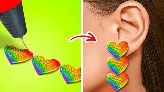 ЛУЧШИЕ ПОДЕЛКИ ИЗ ЭПОКСИДНОЙ СМОЛЫ И ГОРЯЧЕГО КЛЕЯ || Мини-поделки и украшения от 123 GO Live!