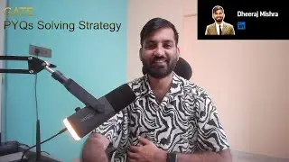 How to overcome phobia of Cracking GATE Exam with single digit? | PYQs Solving Strategy| GATE 2025