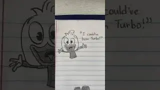 He could’ve been TURBO #art #funnyart #drawing #ducktales #turbo #shorts