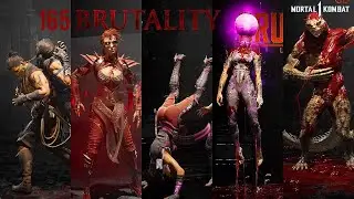 Mortal Kombat 1 - All Brutalities (165 Brutality)