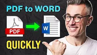 How to Convert PDF to Word 2024