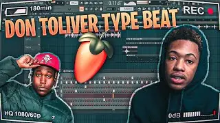 MAKING A BEAT FOR DON TOLIVER ON FL STUDIO 20 *STOCK PLUGINS ONLY*