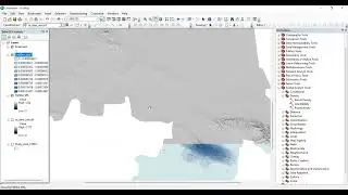 Creating a Lineament density map for desert areas in ArcGIS