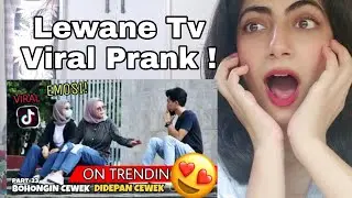 (Indo Subs) Lewane Tv Viral Prank BOHONGIN CEWEK DIDEPAN CEWEK, EPIC EMOSI!