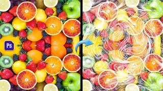 How to make photoshop plastic effect | Plastic wrap effect photoshop tutorial