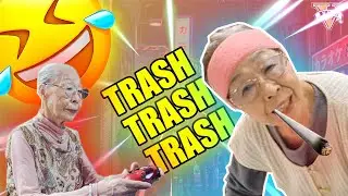 I Spent 24 Hours Trolling as AZN Grandma in GTA 5 RP
