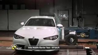2016 Alfa Romeo Giulia Çarpışma Testi