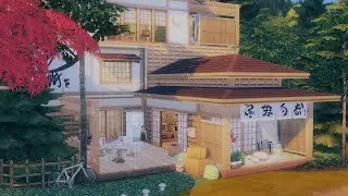 Studio Ghibli Inspired Large Family Home | No cc | The Sims 4 | Stop Motion