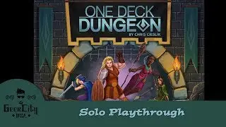 Solo Saturday - One Deck Dungeon - Solo Playthrough