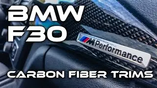 BMW F30 Carbon Fiber Trims by SKR