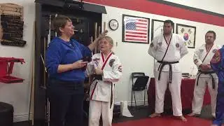Katelyn Tuzon Black Belt Ceremony Part 2 (December 10, 2016)