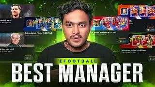 eFootball Best Manager to Sign ✅🛑 Which Manager Is Worth ? eFootball mobile 25 