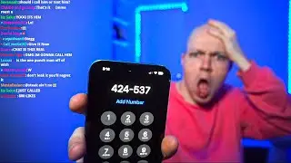 leaking my phone number to my stream (gone wrong)