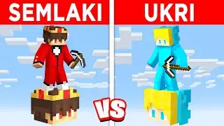 Semlaki BLOCK vs Ukri BLOCK Sichere Basis Bau Challenge in Minecraft