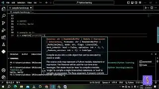 (MM) Understanding Python's Compile Function: Syntax and Usage Explained