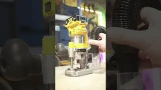 Dewalt plunge base DNP612 with dust extraction 
