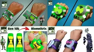 Make 4 omnitrix from ben 10 omniverse/very easy to make