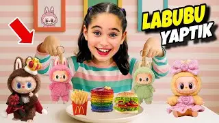 ELİF SİNEM LABUBU YAPTI ‼️ ANNESİ LABUBU İÇİN YEMEKLER YAPTI !!