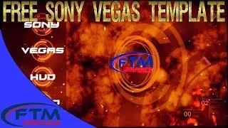 Intro Template Sony Vegas PRO - 3D HUD Opener