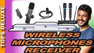 🔴wireless microphones receiver  DECEMBER 2021