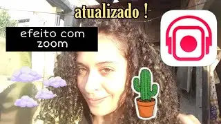 Como fazer lomotif atualizado com efeito piscando e com zoom💕