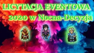 [Berufs] Licytacja eventowa 2021r / 770m złota / wNocnaDecyzja [Margonem berufs]