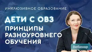 Инклюзивное обучение детей с ОВЗ: принципы разноуровневого обучения