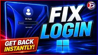 Windows Login Problems • How to Fix Password & PIN Issues • Fix Windows 11 Login • Windows 10 Login