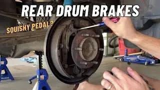 Adjusting the drum brakes on my First Gen Tundra