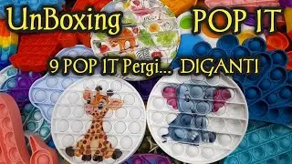 UnBoxing POP IT gantiin 9 POP it yang dikasih buat GIVE AWAY🤩