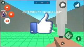 Block Strike #2 (Banny-Hop) на карте Speed
