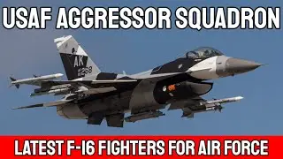 US Air Force's newest F-16 Viper Aggressor Squadron