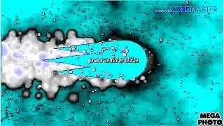 paraMedia logo in Winter (Ice) Effect