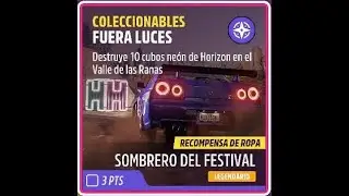 FORZA HORIZON 5. Otoño. Serie 19. Coleccionables. FUERA LUCES.