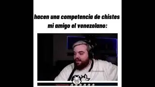 Competencia de chistes, mi amigo el venezolano | Gente me llaman para cenar | Memes de Ibai