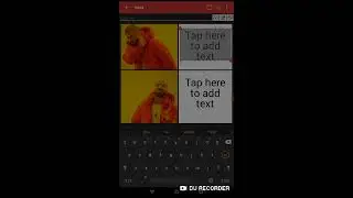 HOW TO MAKE MEMES ON ANDROID!!!!!😲