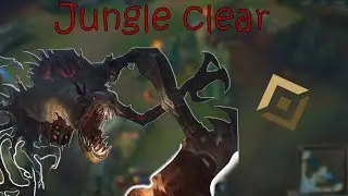 Fiddlesticks jungle clear (Red and Raptors start)