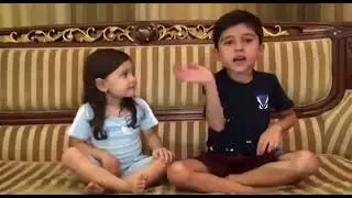 Xonanda Rayhon Ganievaning Habibi qo'shigiga kichkintoy muxlislardan 