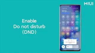 Customize your DND mode to limit notifications and enjoy your own moment. 🔕 #miui  #xiaomi  #dnd